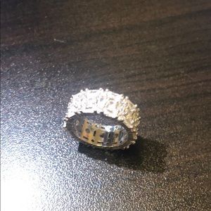 Silver ring size 8